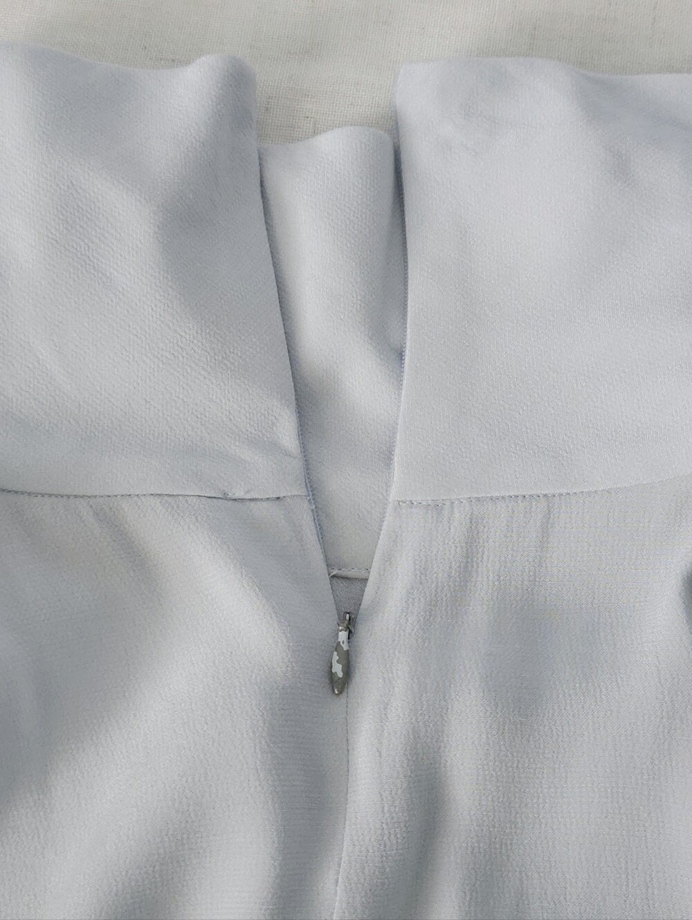 Viktoria + Woods Draped Asymmetric Cowl Neck Top Light Blue Sz 0 Australia - Picture 6 of 8